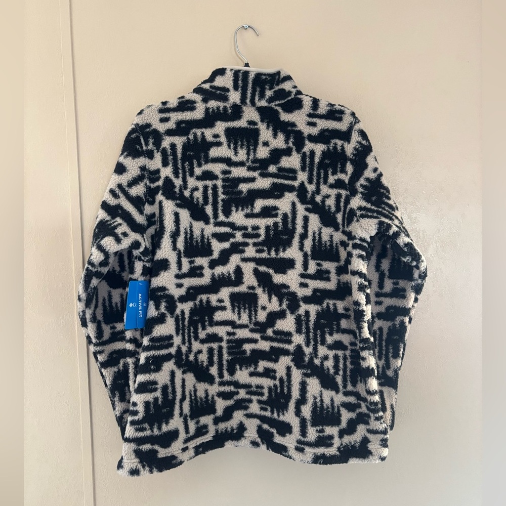 NWT Columbia Women's West Bend™ II Sherpa Half Zip Fleece sz XL - Picture 2 of 7